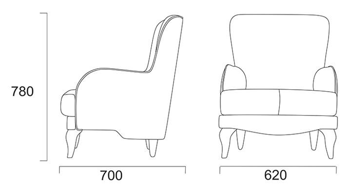 Кресло Макс - 17