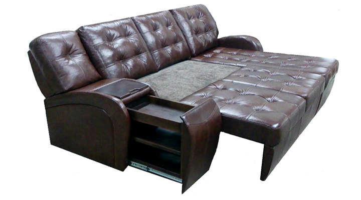 Шкіряний модульний диван Вінс - 316 - 5