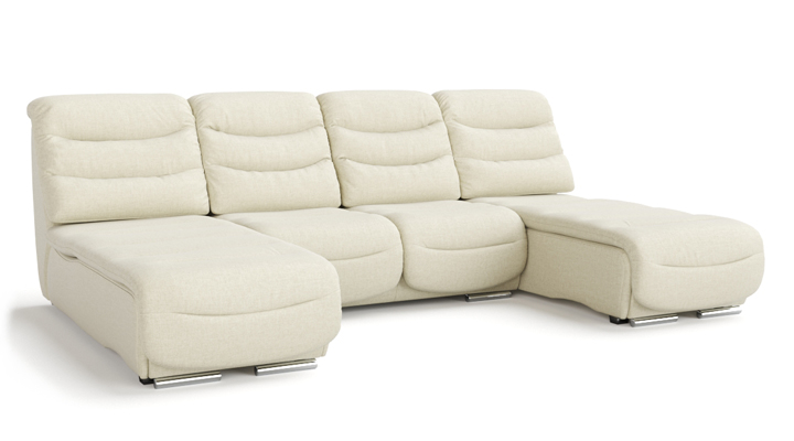 Модульный п-образный диван Одри - 3