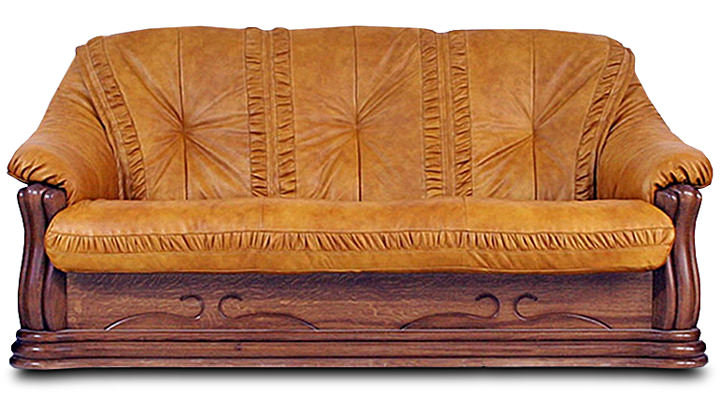 Кожаный диван Цезарь