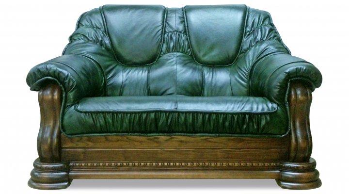 Кожаный двухместный диван Гризли - 9