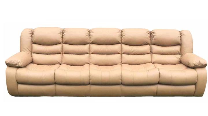 Пятиместный кожаный диван Манхэттен