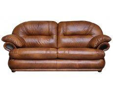 Двухместный диван Орландо коричневый