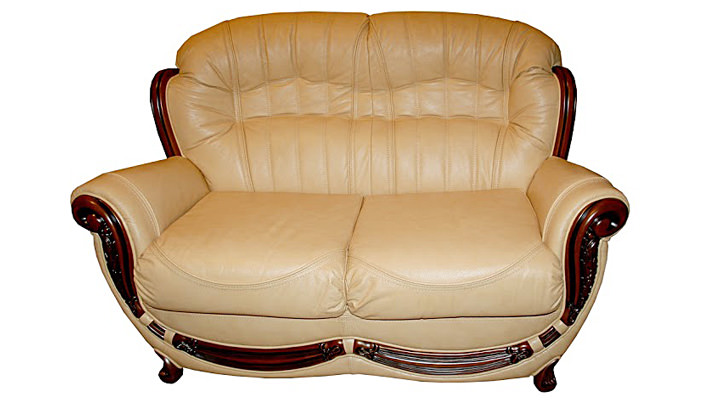 Кожаный двухместный диван Джозеф - 2