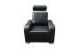 Шкіряне крісло Enzo (Енцо) чорне - 4