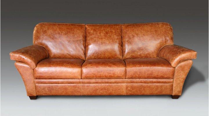 Кожаный диван Александро