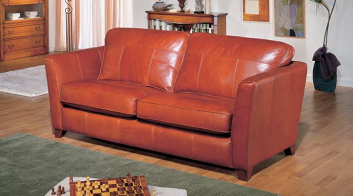 Кожаный двухместный диван Джеймс - 2