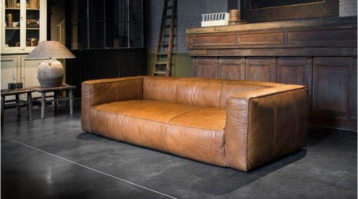 Кожаный диван Куб Летер - 2