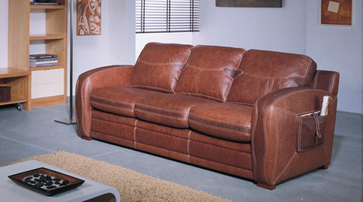Кожаный диван Зевс - 2