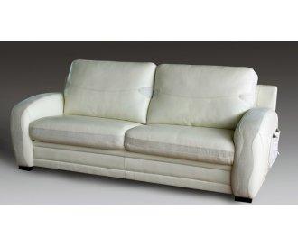 Кожаный двухместный диван Зевс