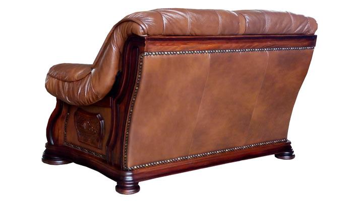 Кожаный двухместный диван Рондо - 3