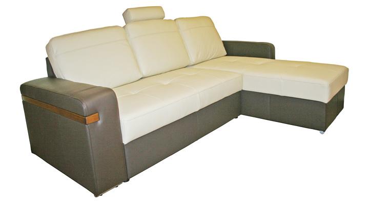 Кожаный угловой диван FX-10-mini (Ф-Икс 10 мини) - 4
