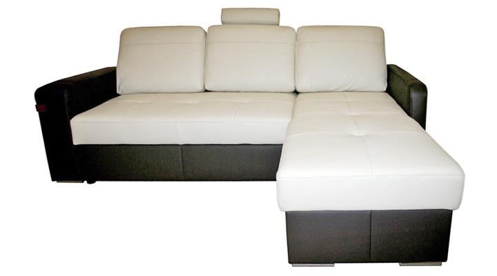 Кожаный угловой диван FX-10-mini (Ф-Икс 10 мини)