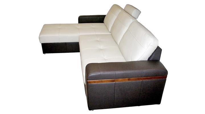 Кожаный угловой диван FX-10-mini (Ф-Икс 10 мини) - 3