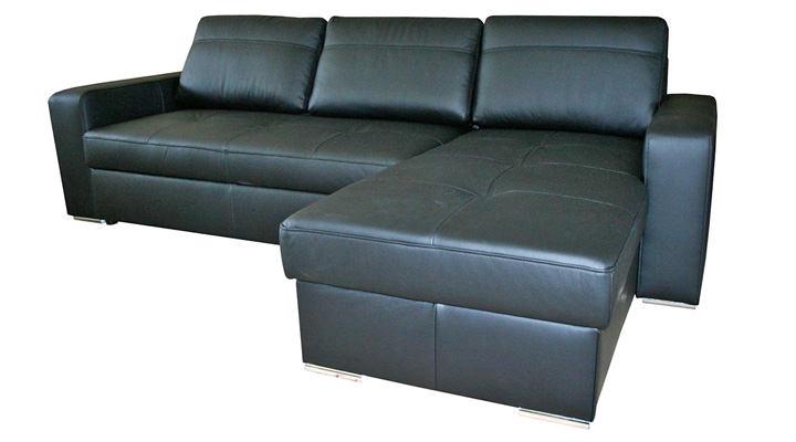 Кожаный угловой диван FX-10 B1 (Ф-Икс 10 Б1) - 5