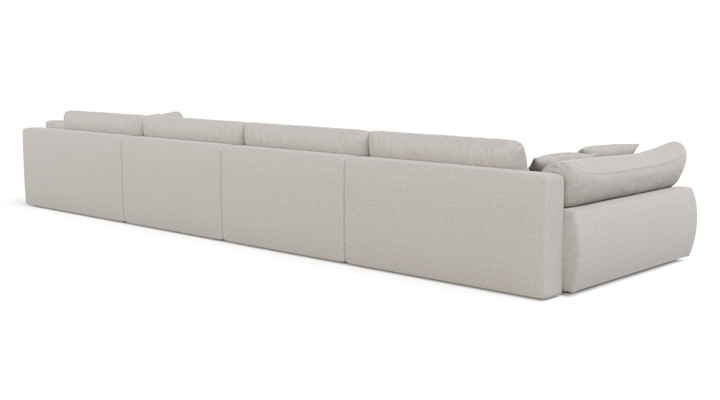 Модульный п-образный диван Джемма - 4