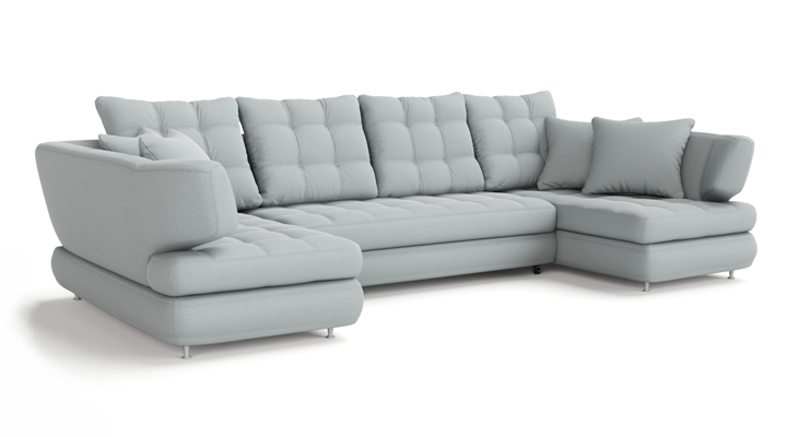 Модульный п-образный диван Николь - 3