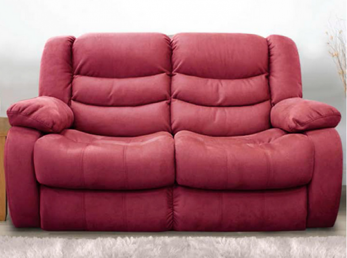 Шкіряний тримісний диван Манхеттен з 3 реклайнерами